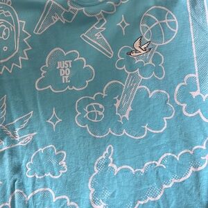 Nike Blue Graphic Tee